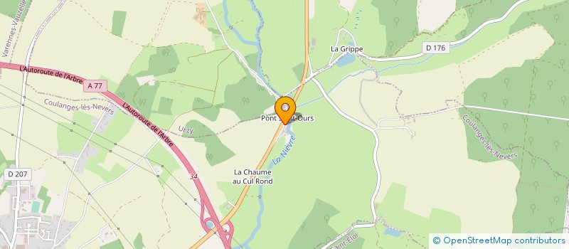 localisation de l'entreprise COFFEE PRESSE DEVELOPPEMENT  COULANGES-LES-NEVERS