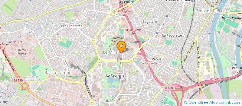 localisation de l'entreprise COFFEE SHOP ACADEMY  TOULOUSE