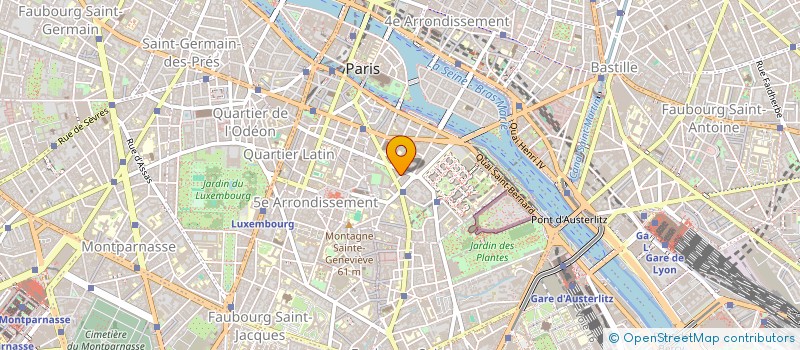 localisation de l'entreprise COFFEE SHOP BIO  PARIS