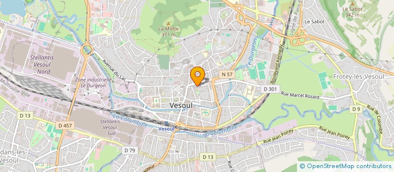 localisation de l'entreprise COFFEE SONG EVENTS  VESOUL