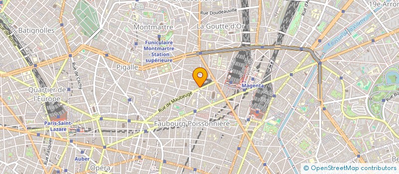 localisation de l'entreprise COFFEE TREND HOLDING  PARIS