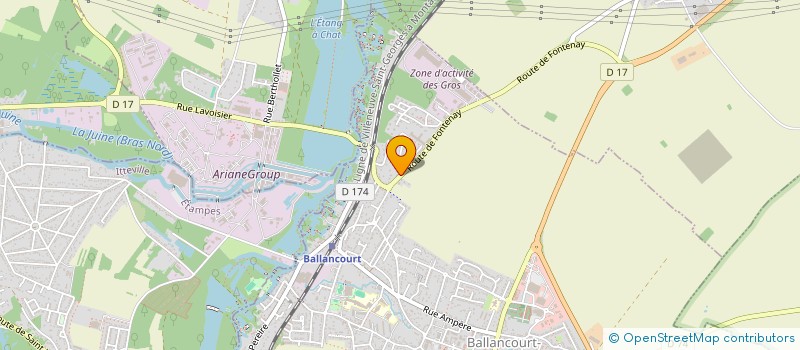 localisation de l'entreprise COFFEELOVE  BALLANCOURT-SUR-ESSONNE