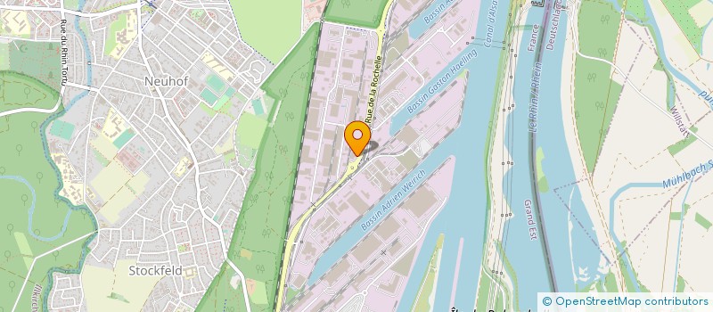 localisation de l'entreprise COFFEX à STRASBOURG