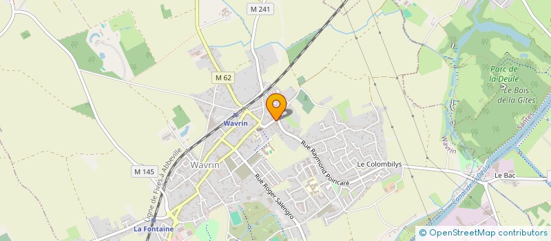 localisation de l'entreprise COFFIN IMMOBILIER  WAVRIN