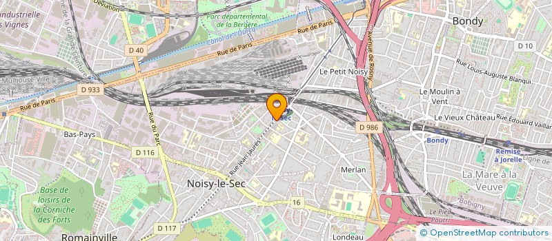 localisation de l'entreprise COFFRA GATE à NOISY-LE-SEC