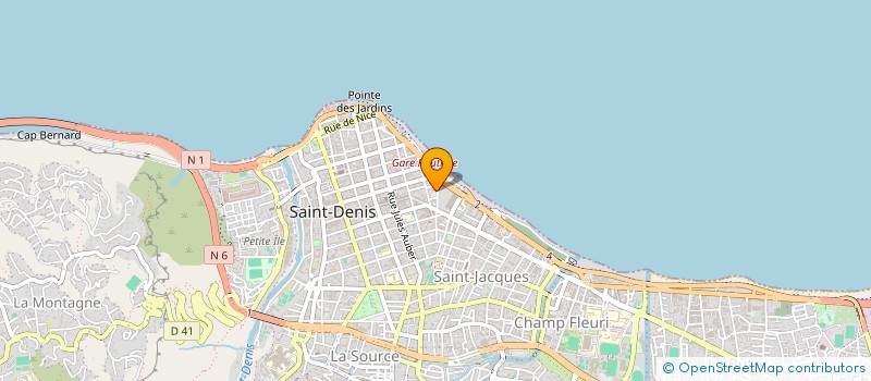 localisation de l'entreprise COFFRA PRO à SAINT-DENIS