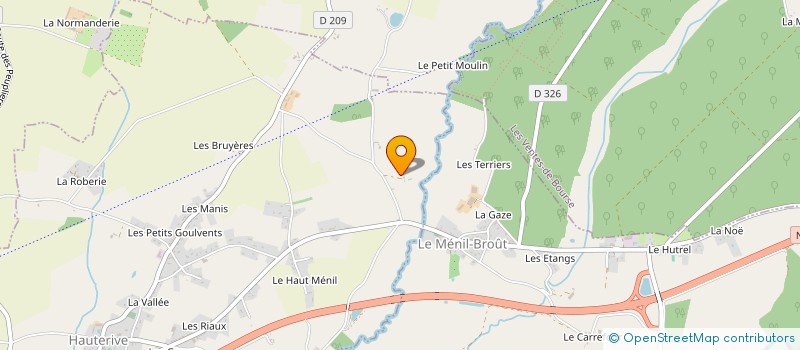 localisation de l'entreprise COFFRAGE TECHNIQUE LEVAGE MANUTENTION à HAUTERIVE