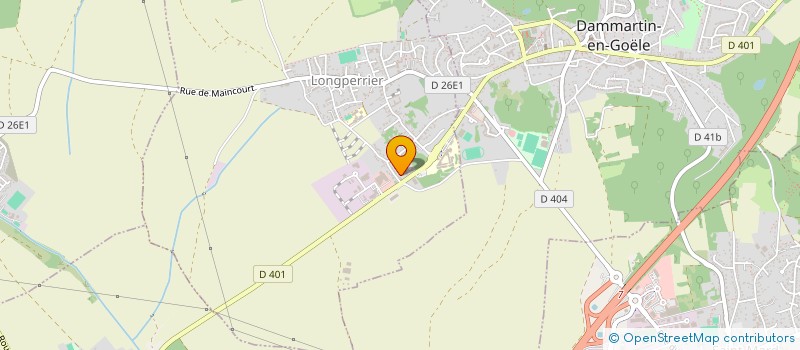localisation de l'entreprise COFFRALU GROUPE à JUILLY