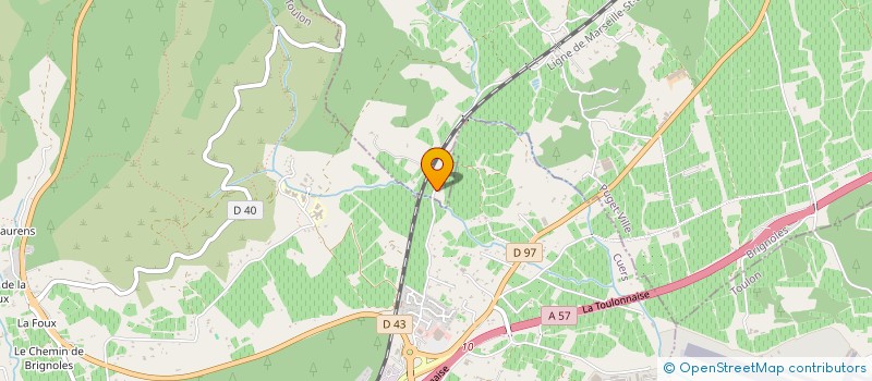 localisation de l'entreprise COFFRATHERM  PUGET-VILLE