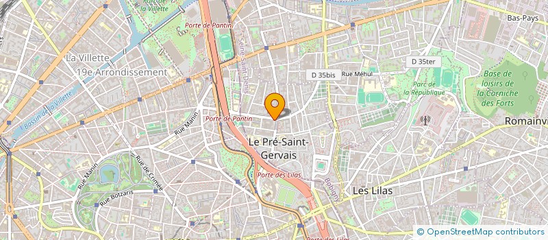 localisation de l'entreprise COFFRET DES MUSES à LE PRE-SAINT-GERVAIS