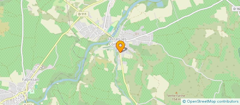 localisation de l'entreprise COFFYS  THEZAN-DES-CORBIERES