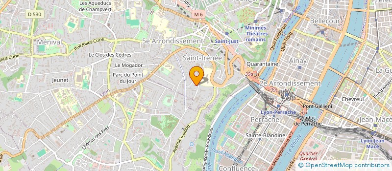 localisation de l'entreprise COFI à LYON