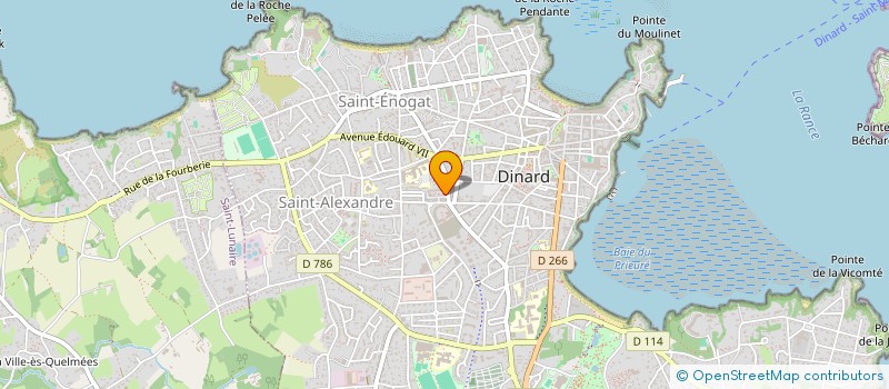 localisation de l'entreprise COFI  DINARD