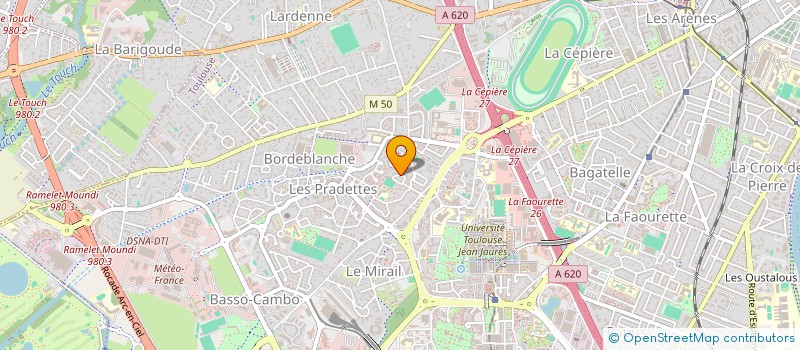 localisation de l'entreprise COFI-PROMOTION SARL à TOULOUSE