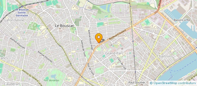 localisation de l'entreprise COFIALIB à LE BOUSCAT