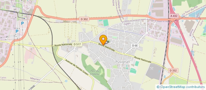 localisation de l'entreprise COFIC à PUSIGNAN
