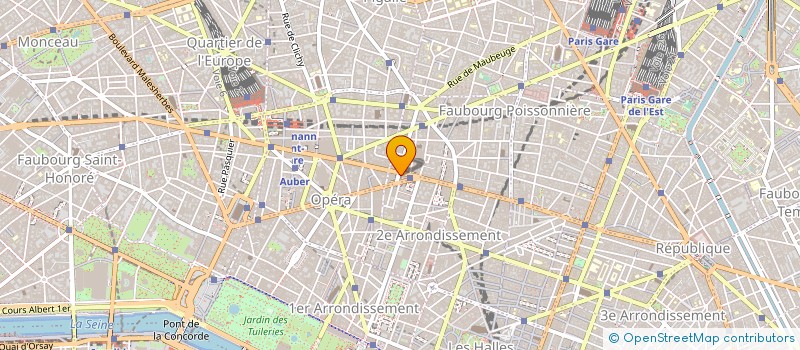 localisation de l'entreprise COFICA BAIL  PARIS