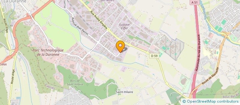 localisation de l'entreprise COFICIEL SOLUTIONS MODULAIRES à AIX-EN-PROVENCE
