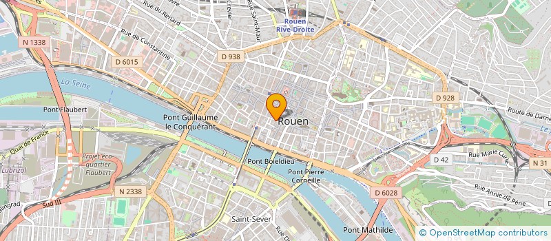 localisation de l'entreprise COFICO à ROUEN