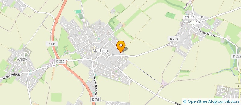 localisation de l'entreprise COFIDEC  MATHIEU