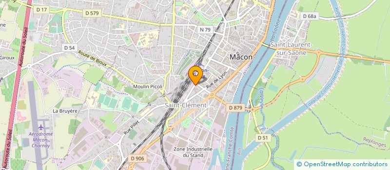 localisation de l'entreprise COFIDEV HOLDING CIE FINANCIERE DEVELOPPE à MACON