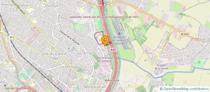 localisation de l'entreprise COFIDOC TECH à TOULOUSE