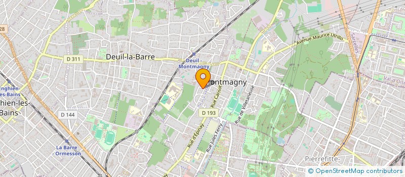 localisation de l'entreprise COFIFORM  MONTMAGNY