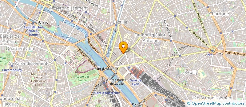 localisation de l'entreprise COFIGAD  PARIS