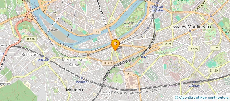 localisation de l'entreprise COFIGEO HOLDING à ISSY-LES-MOULINEAUX