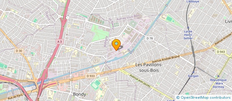 localisation de l'entreprise COFIL à LES PAVILLONS-SOUS-BOIS
