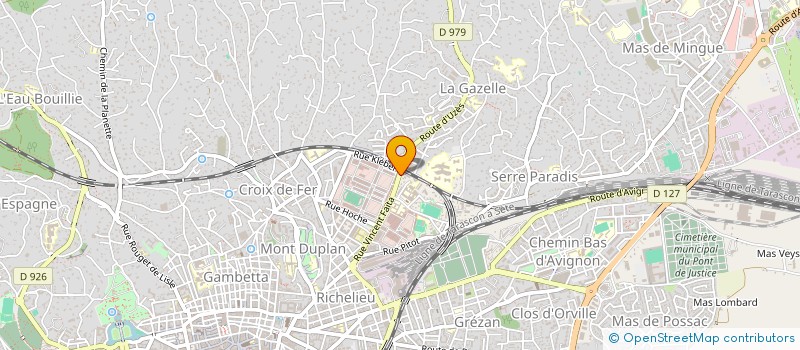 localisation de l'entreprise COFILA à NIMES
