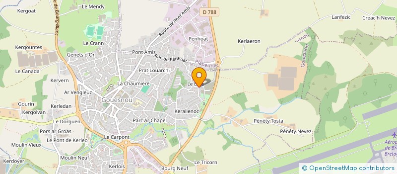 localisation de l'entreprise COFILAP  GOUESNOU