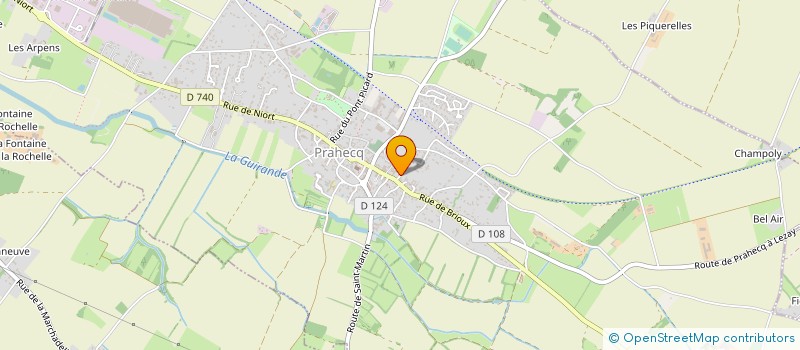 localisation de l'entreprise COFILEF  PRAHECQ