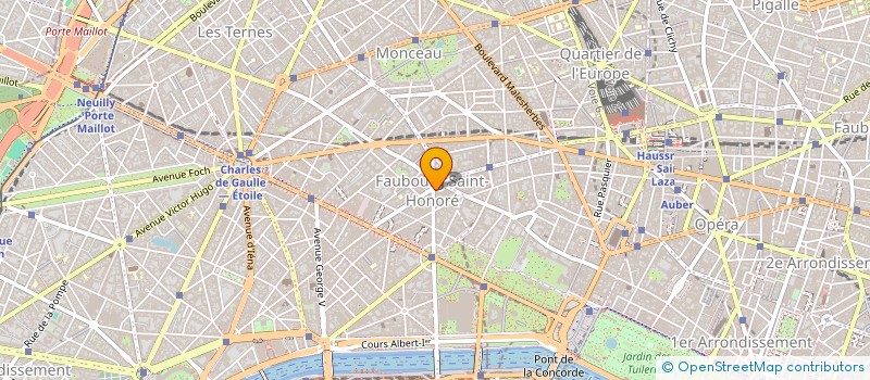 localisation de l'entreprise COFIM FONTENEAU ET CIE  PARIS