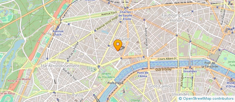 localisation de l'entreprise COFIMAGE 31  PARIS