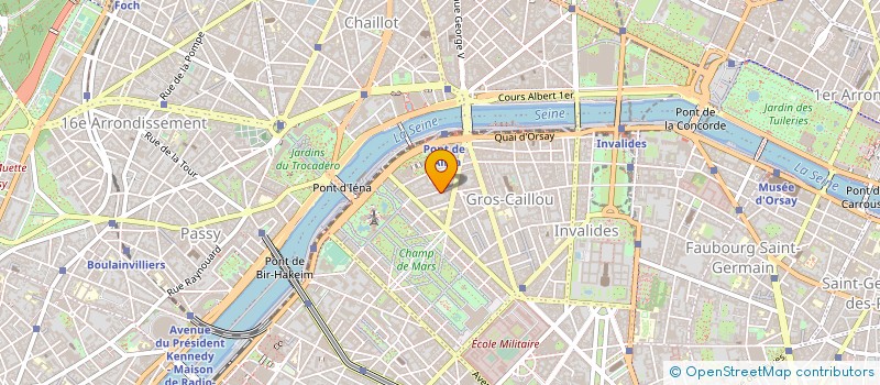 localisation de l'entreprise COFIMAGE 34 à PARIS
