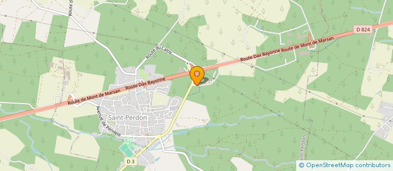 localisation de l'entreprise COFIMM  SAINT-PERDON