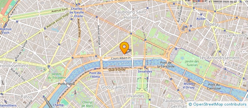 localisation de l'entreprise COFIMMO  PARIS