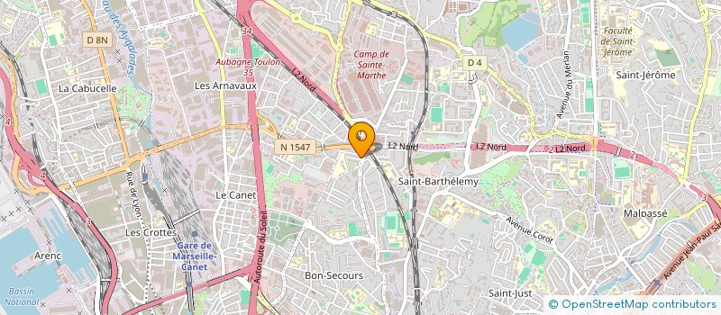 localisation de l'entreprise COFIMPEX à MARSEILLE
