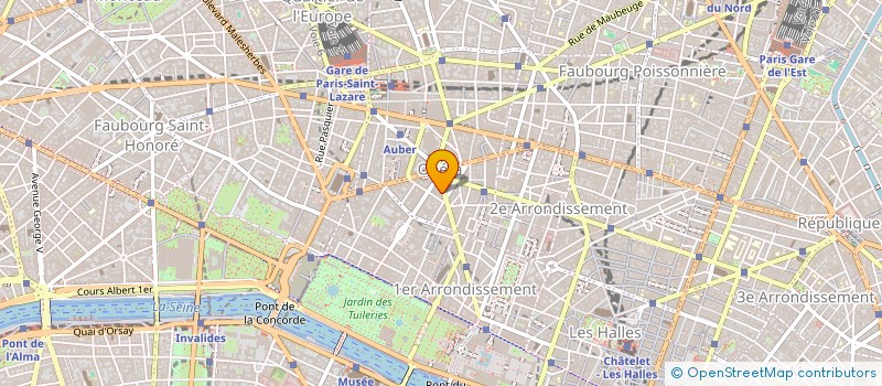 localisation de l'entreprise COFINA 015 à PARIS