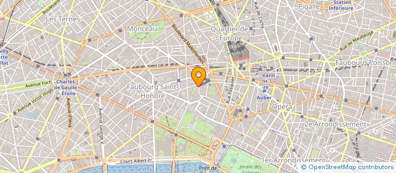 localisation de l'entreprise COFINA 019 à PARIS