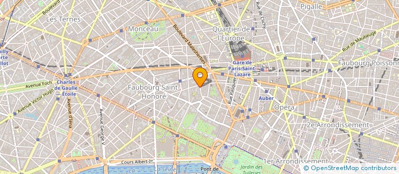localisation de l'entreprise COFINA 045 à PARIS