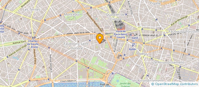 localisation de l'entreprise COFINA 057 à PARIS
