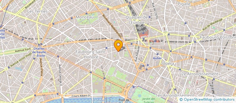 localisation de l'entreprise COFINA 242 à PARIS