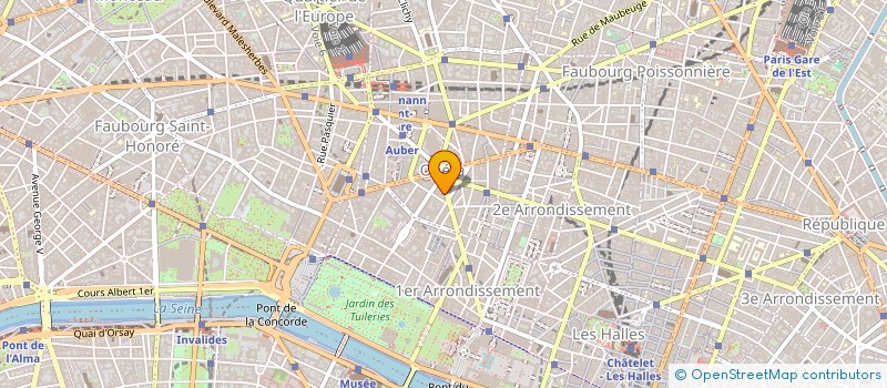 localisation de l'entreprise COFINA 267 à PARIS