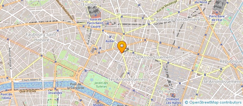 localisation de l'entreprise COFINA 756 à PARIS