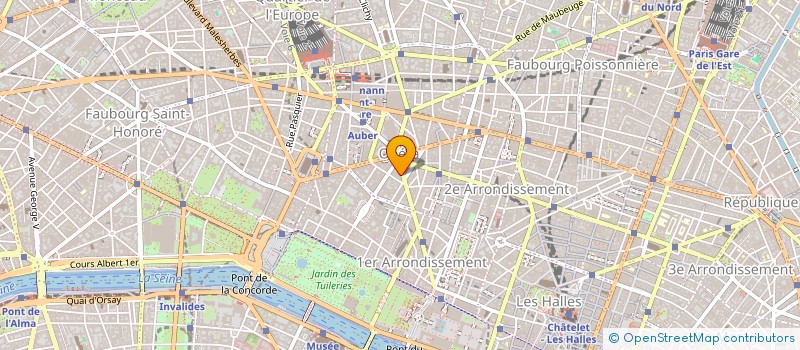 localisation de l'entreprise COFINA 807 à PARIS