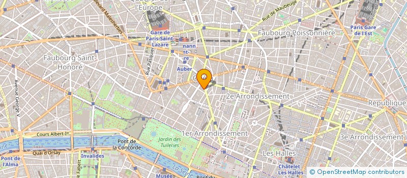 localisation de l'entreprise COFINA 827 à PARIS