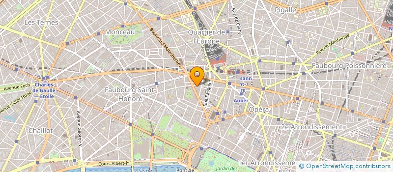 localisation de l'entreprise COFINAMAR à PARIS