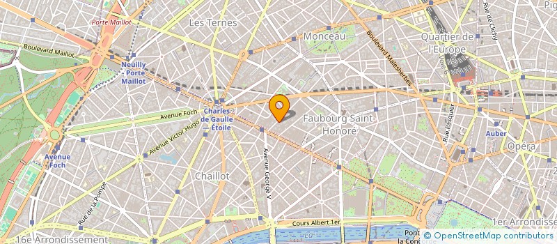 localisation de l'entreprise COFINFO à PARIS